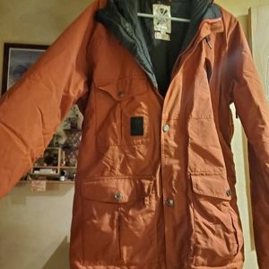 L1 Fox Orange Ski Snowboard Jacket